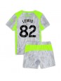 Billige Manchester City Rico Lewis #82 Tredjedraktsett Barn 2025-26 Kortermet (+ Korte bukser)